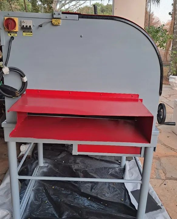 Cortadora serralheiro CS100 Teclago - Policorte, 5 cv, 2 polos, corte até 100mm. - Foto 2