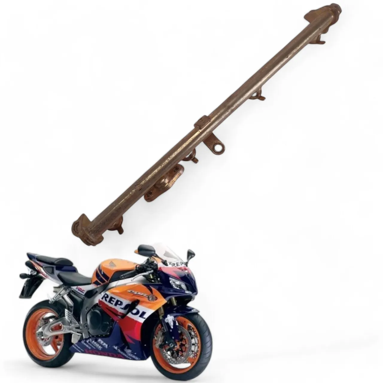 Flauta Bicos Injetor Alta Honda Cbr 1000rr 2007