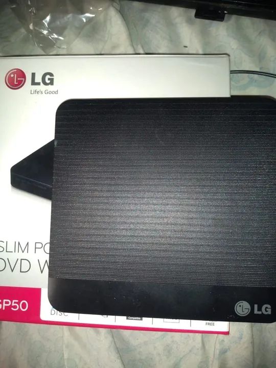 LG Slim DVD Player não funciona