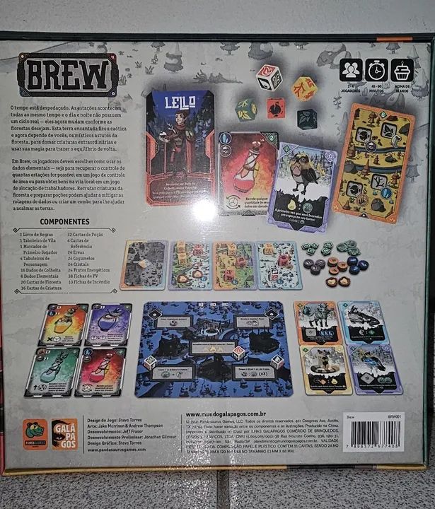 Brew Jogo de Tabuleiro Galápagos - Foto 2