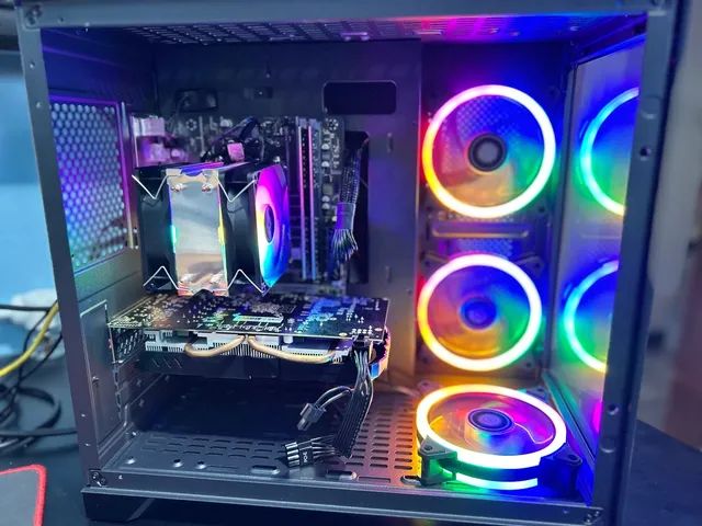 Cpu gamer intel i5 16gb rx 580 8g 256 bits - Foto 5