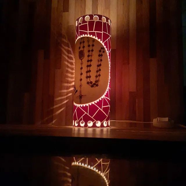 Luminária Religiosa PVC com lâmpada - Foto 5