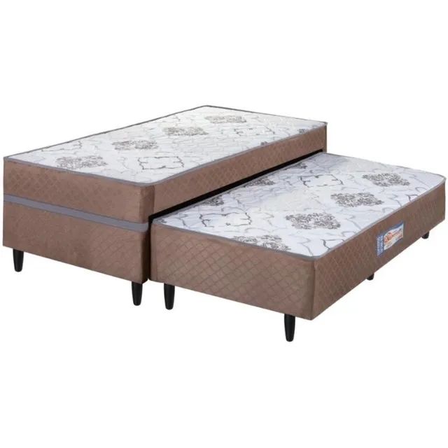 Cama Box Solteiro com Auxiliar Prestige D28 Molas Ensacadas tt32 - Foto 3
