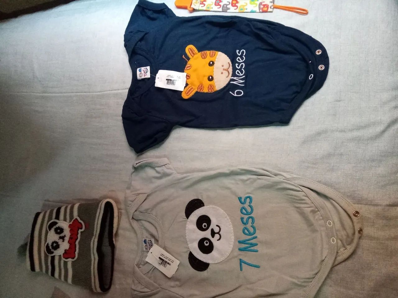 Conjunto de Roupa Bebê - Tamanho 7 meses - Foto 2