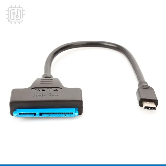 Cabo Adaptador SATA para USB-C para HD 2,5 Notebook SSD