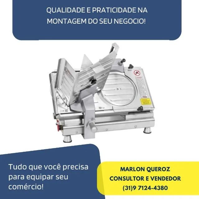 Cortador de Frios Bermar Semi Automático