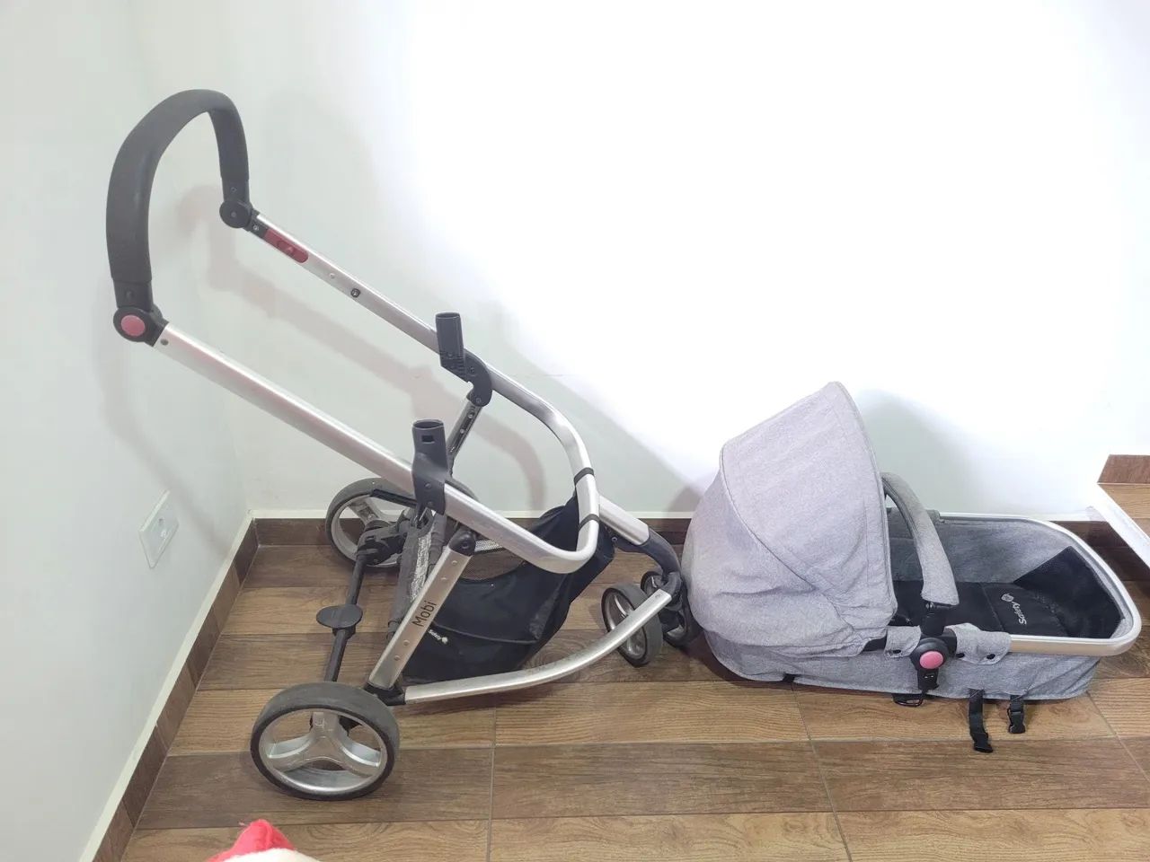 Carrinho de bebê Travel System Mobi Safety - Foto 4