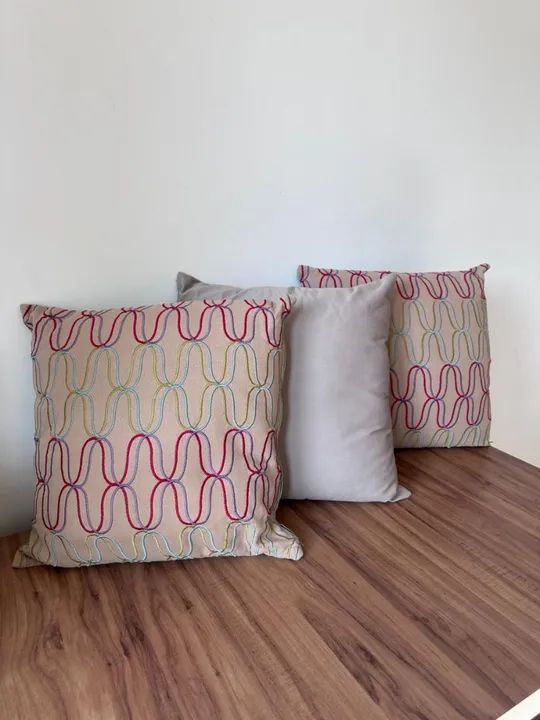 Conjunto de 3 almofadas  - Foto 2