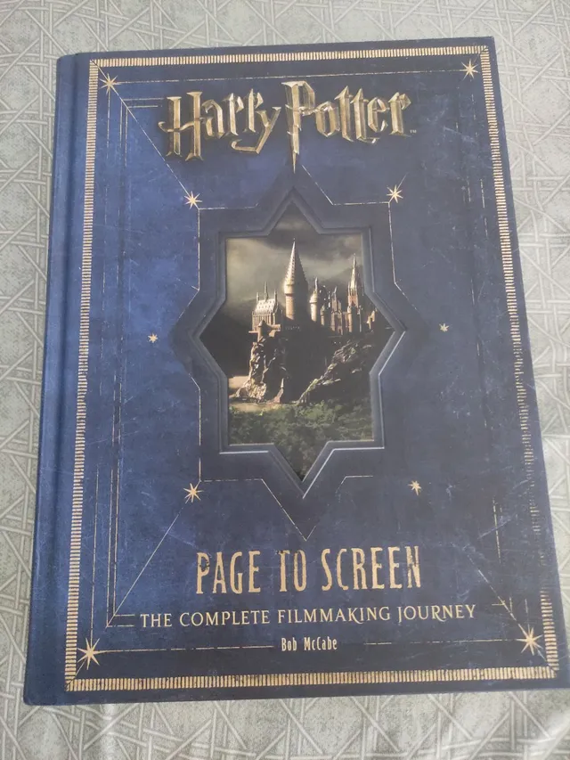 Harry Potter page to screen em inglês