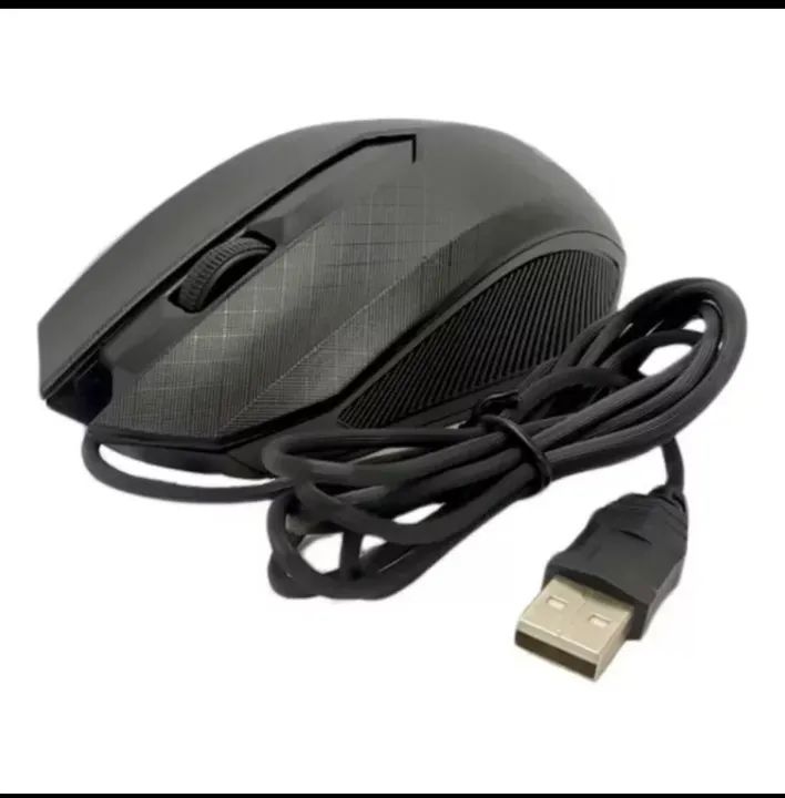 Mouse USB Com Fio 1.2m