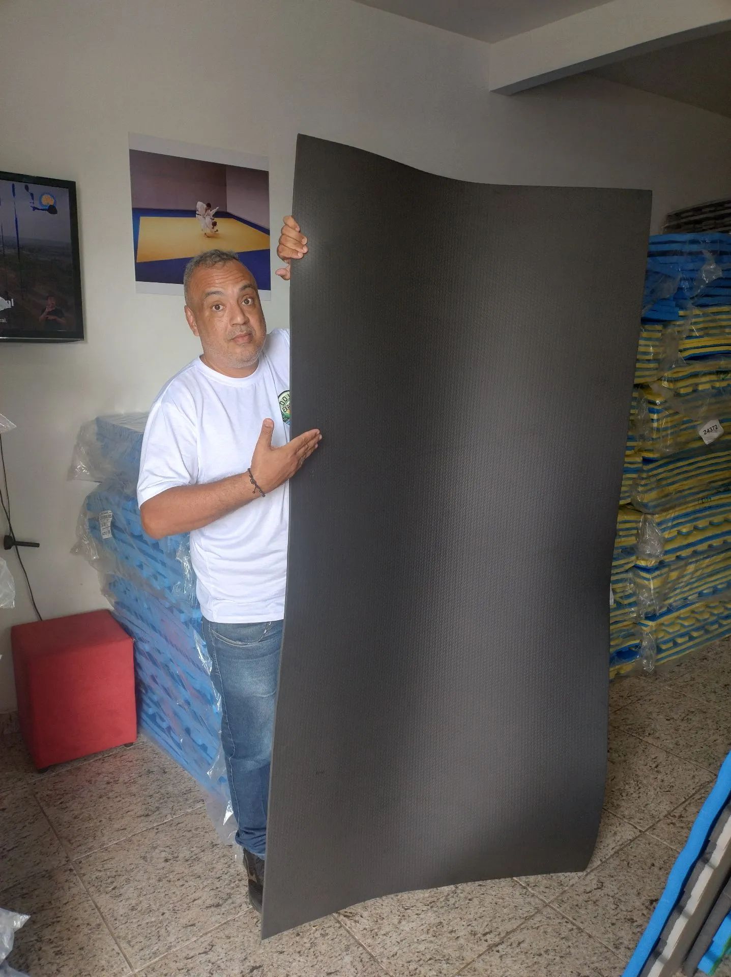 Tapete e tatame EVA para academia  casa e etc -  Mega promoção