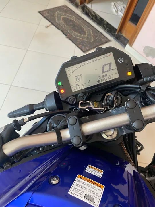 Yamaha MT-03 2023 - Azul - Impecável - Foto 11