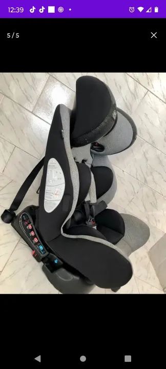 Cadeirinha para auto multifix - Foto 2