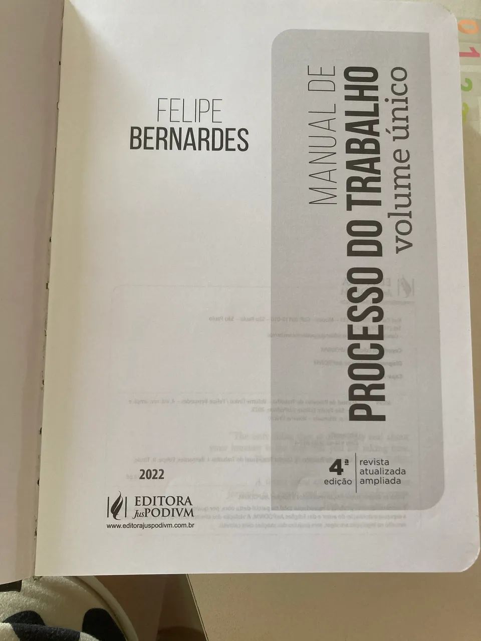 Vendo Livro de Direiro Processual do Trabalho  - Foto 3