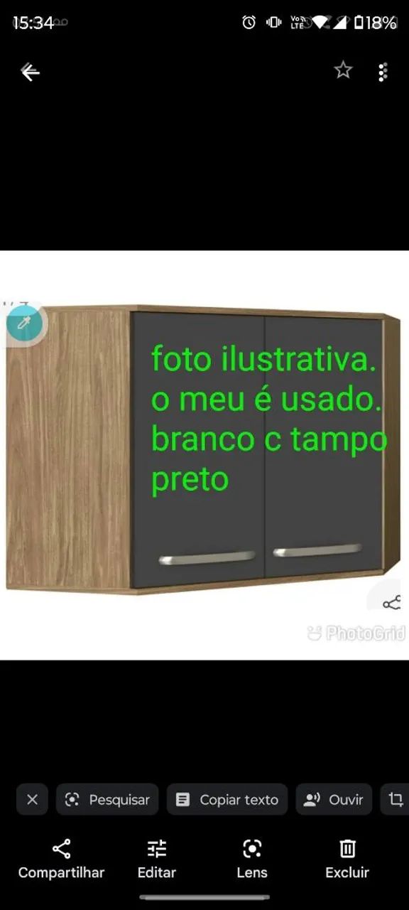 Armário de canto,aéreo e balcao - Foto 3