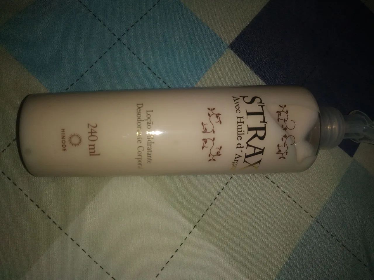 Loção Hidratante Corporal Strax com Óleo de Argan - 240ml - Foto 2
