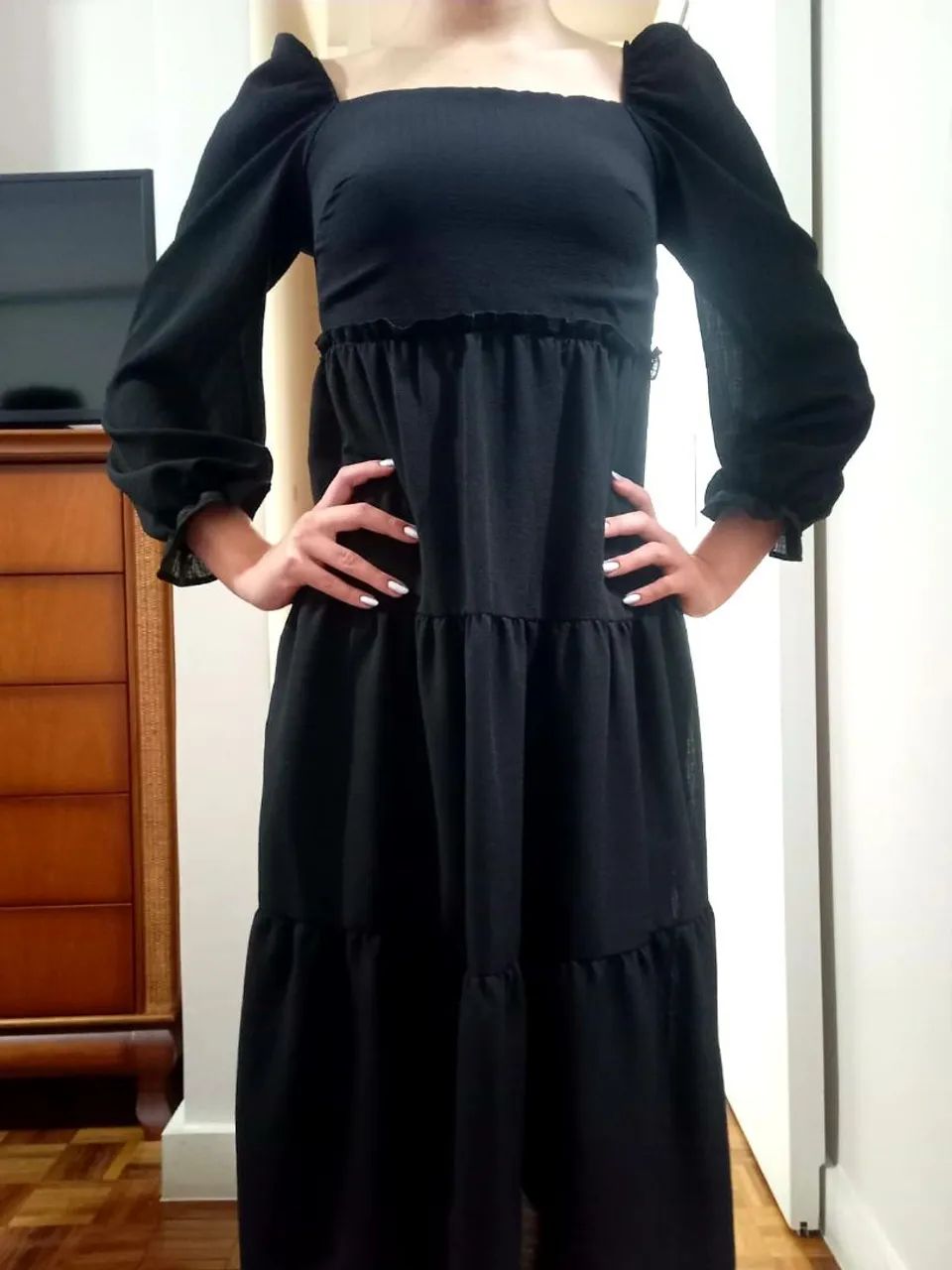 Vestido marca AUTHORIA. Tamanho 12.