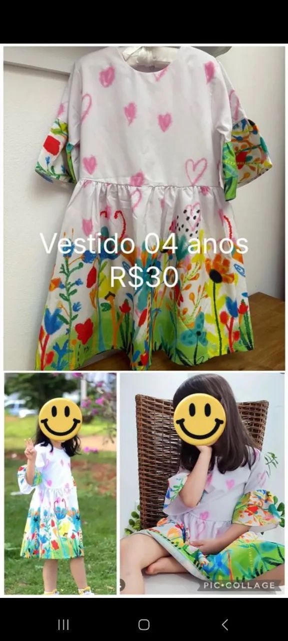 Vestidos infantis - Foto 3