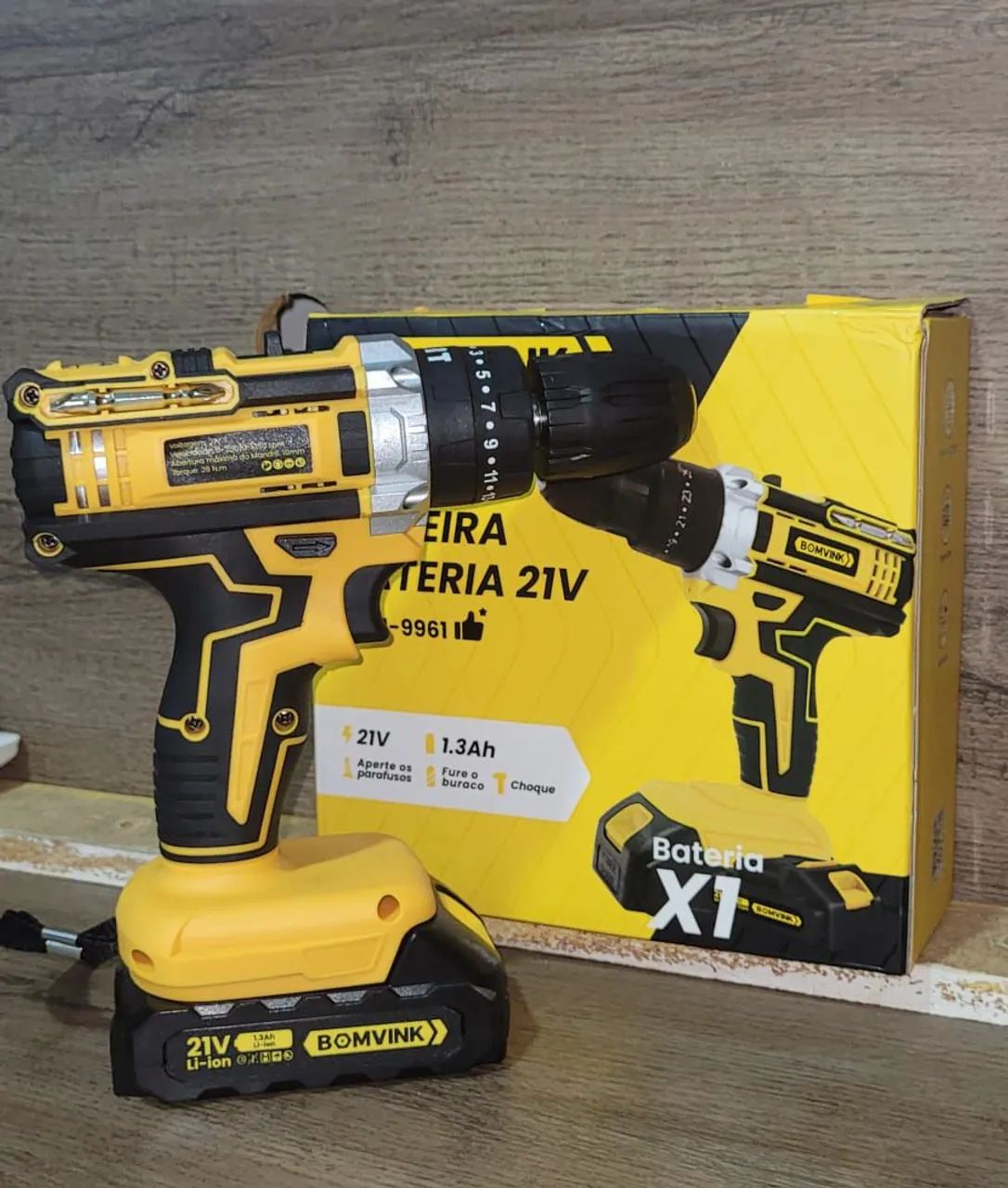 Parafusadeira bomvink 120v - Foto 3