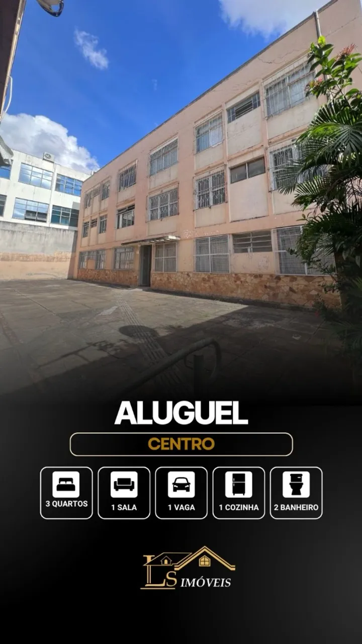 Apê mobiliado no Centro