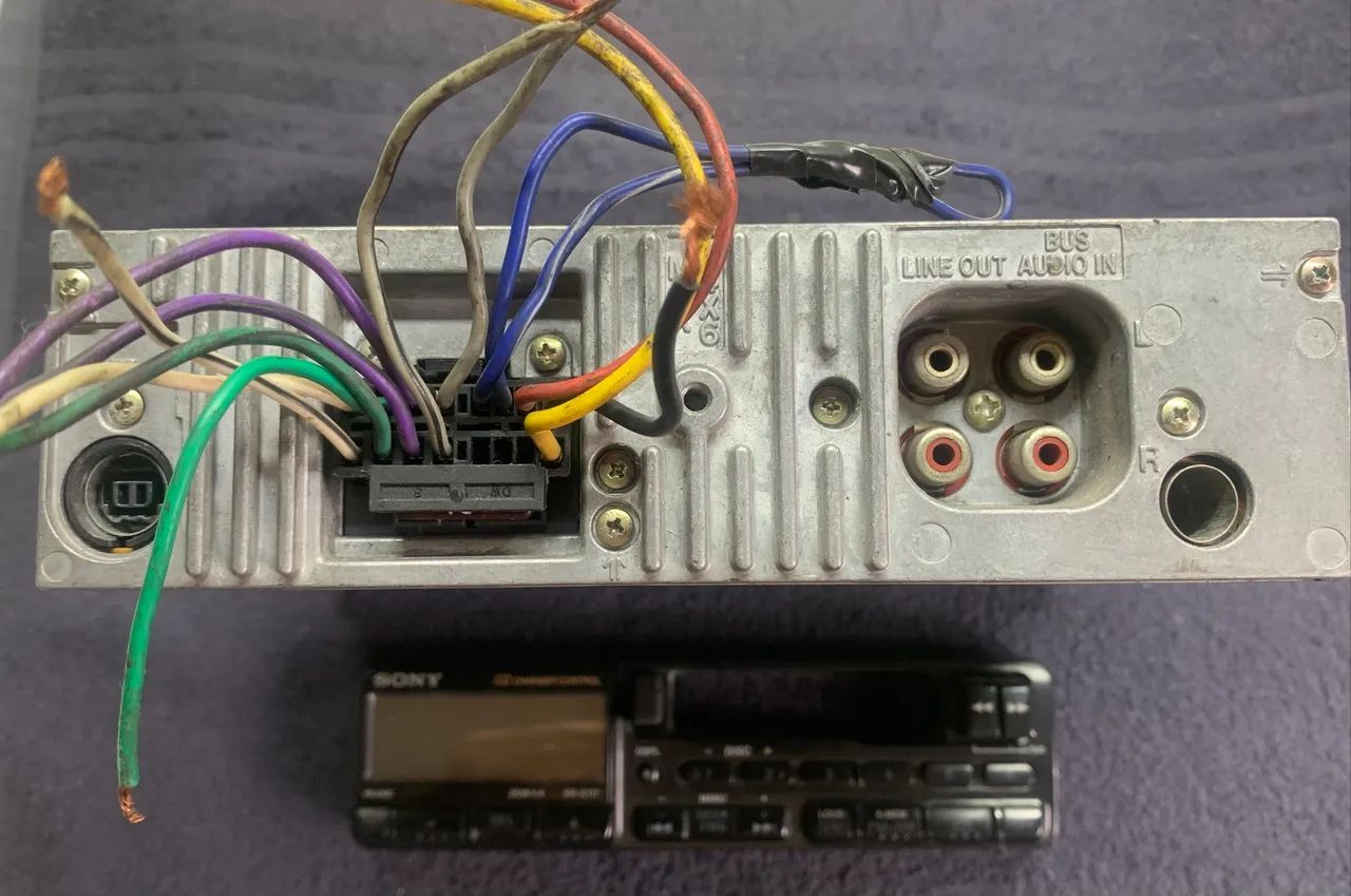 Som toca fitas Sony XT-C117 tape época - Foto 6