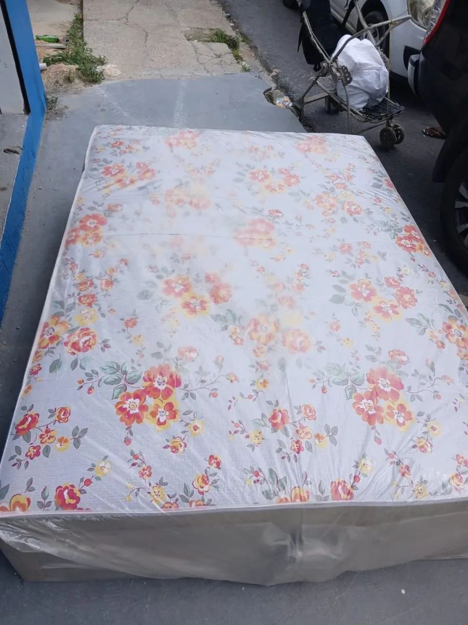 Cama Casal Alta Espuma 13cm-Nova R$490- ENTREGA GRÁTIS  - Foto 2