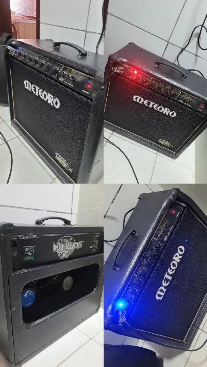 Amplificador Meteoro Nitrous 100w