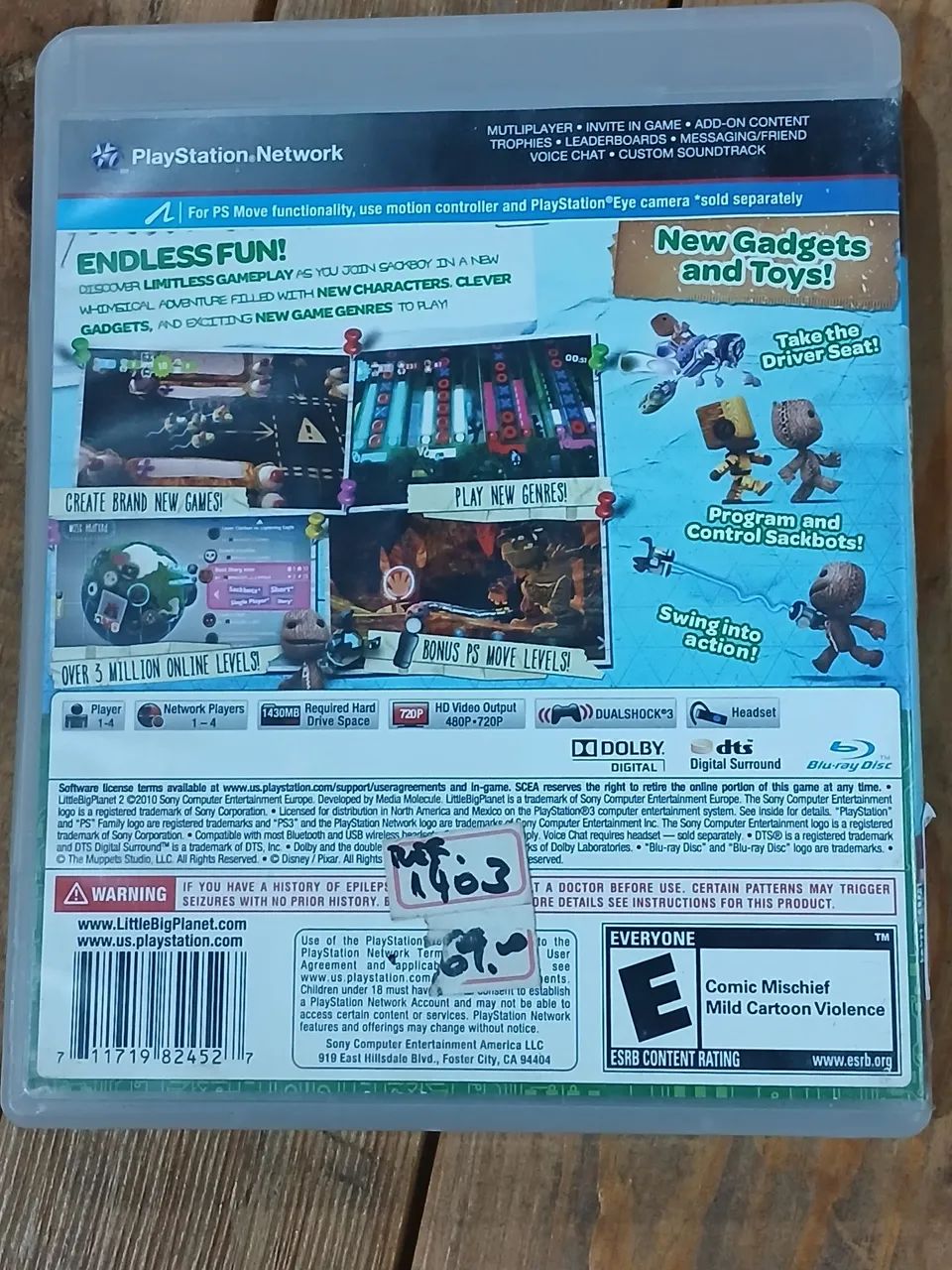 Jogo Ps3 Little Big Planet 2 - Foto 2