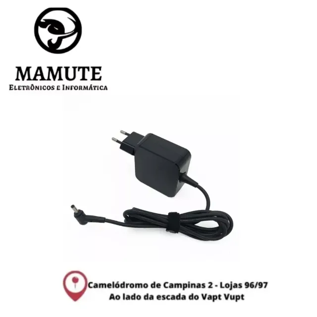 Carregador de notebook Compatível Fonte Asus Ultra 19v 2.37a