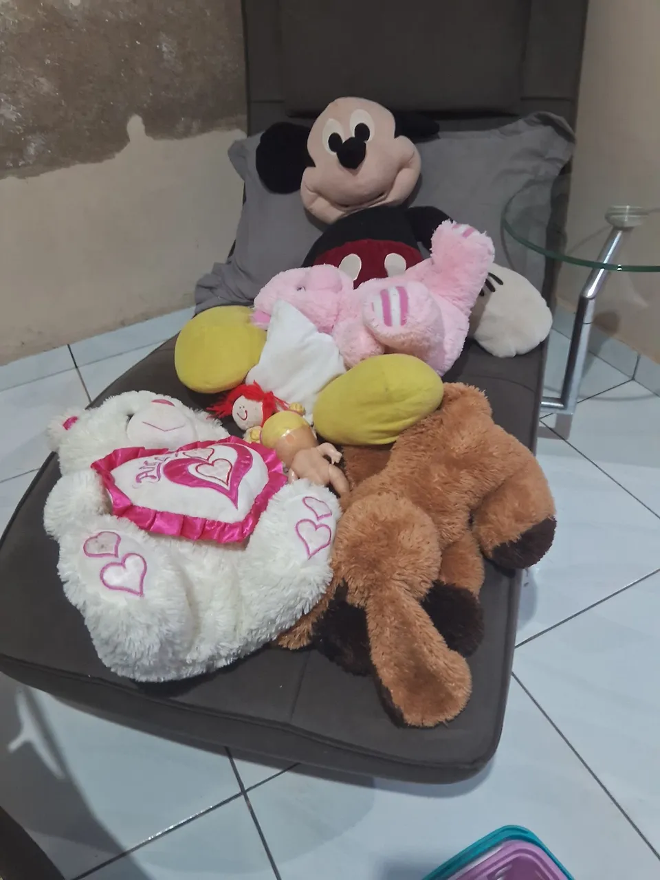 Pelúcias Diversas e brinquedos so vemdo todos juntos não entrego apenas venda 180$