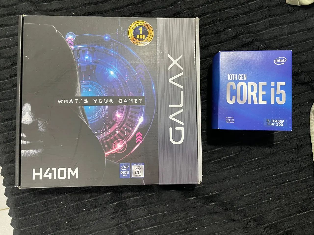 Kit upgrade i5 10400F - Placa-Mãe Galax H410M - memória ram 2x8 - Foto 4