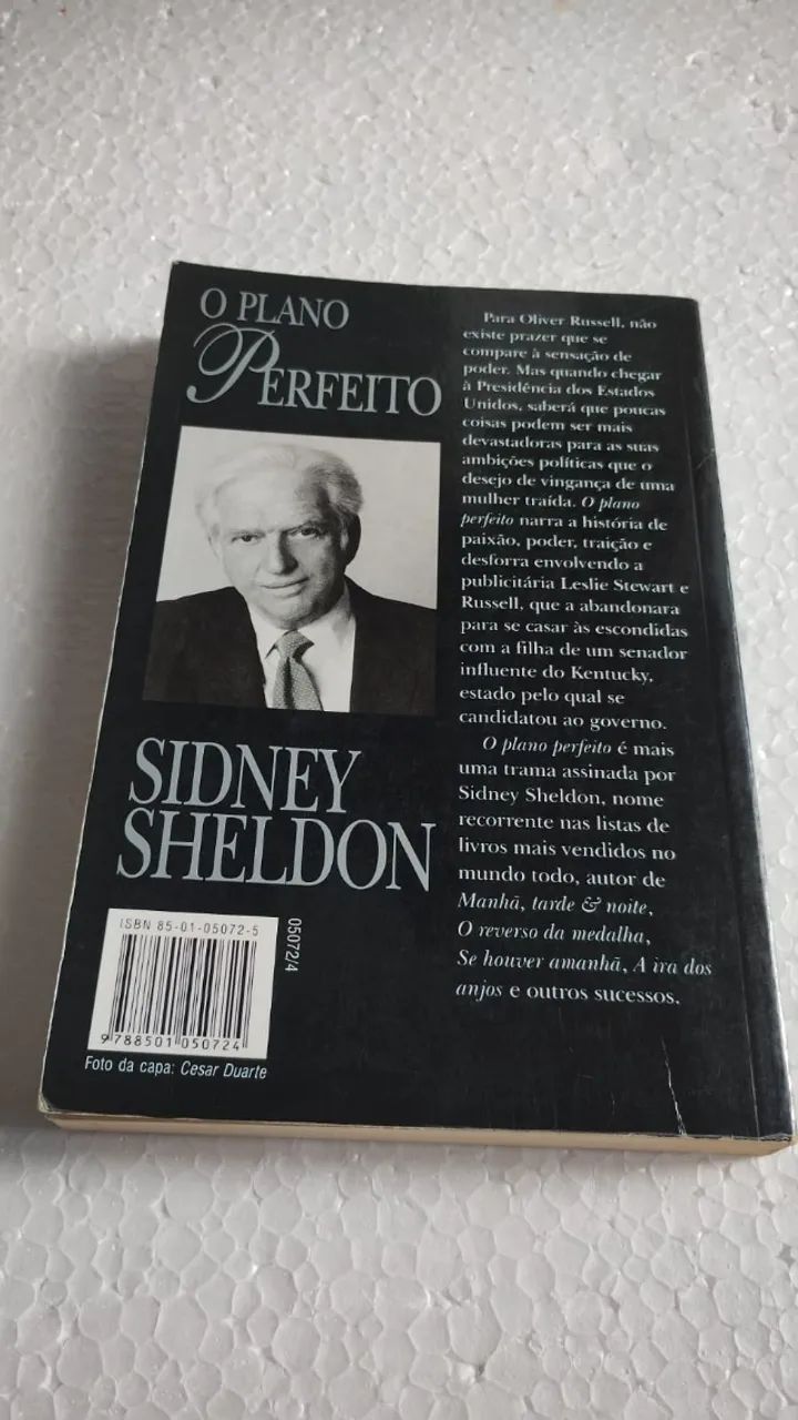 livro Sidney Sheldon - O Plano Perfeito - Foto 2