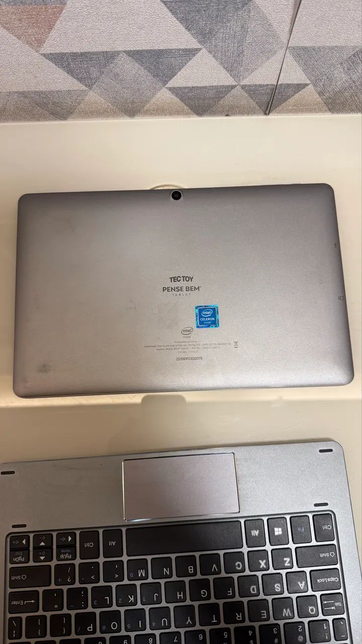 Tablet TecToy Linha Pense Bem + Teclado Oficial - Foto 3