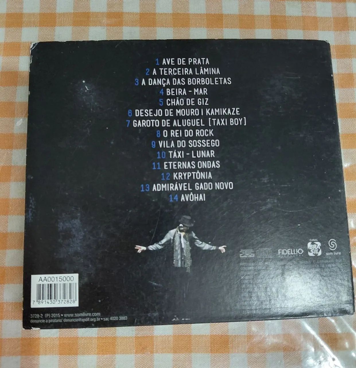 CD Zeca Baleiro Chão de Giz (Zeca B canta Zé Ramalho) - Foto 3