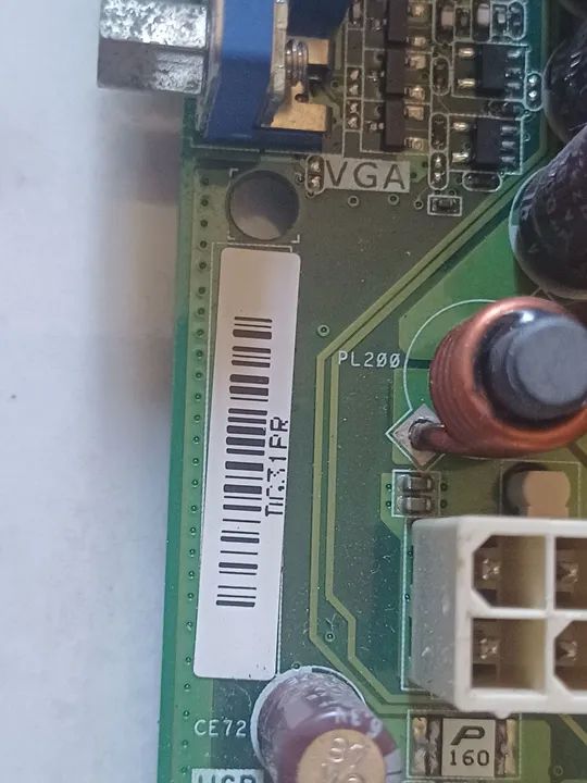 Kit Placa mãe DDR2,com processador,LGA 775 - Foto 2
