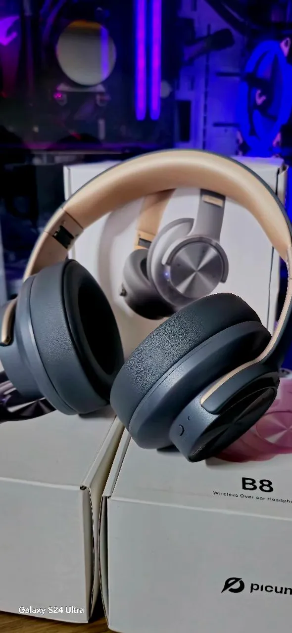 Fone de Ouvido Picun B8 Over Ear Sem Fio