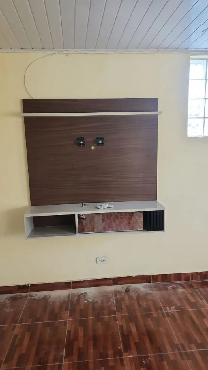 Painel para TV com Rack em MDF