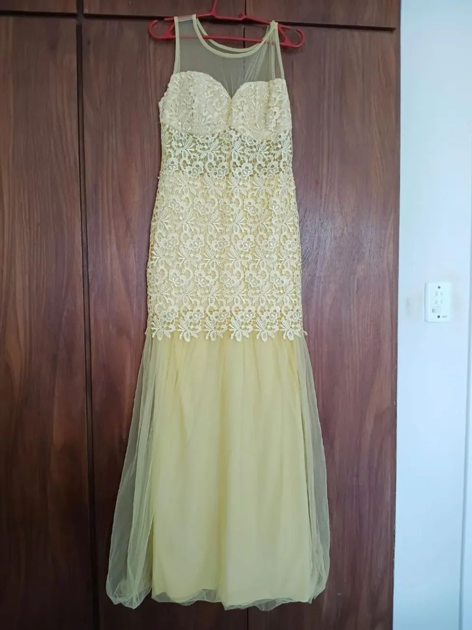 Vestido longo Amarelo - Foto 2