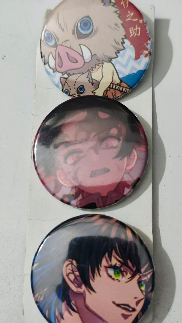 Botons Demon Slayer ( 3 cm) - Foto 3