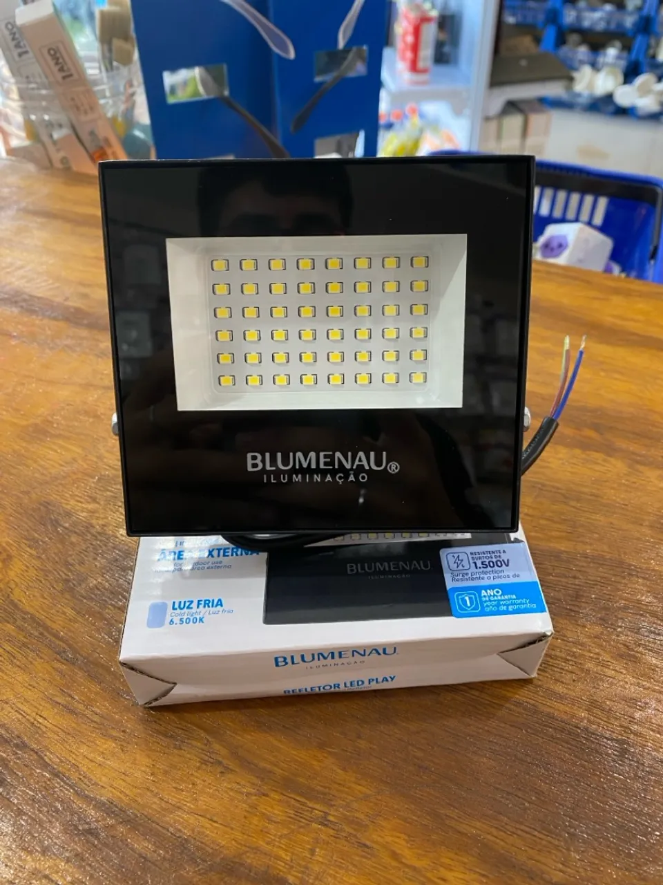 Refletor LED Play Blumenau 6500K Luz Fria