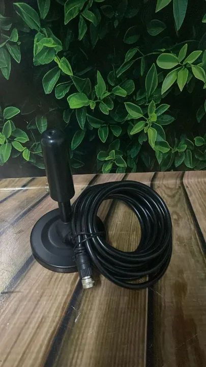 Antena Digital Interna para TV com Cabo de 3 Metros