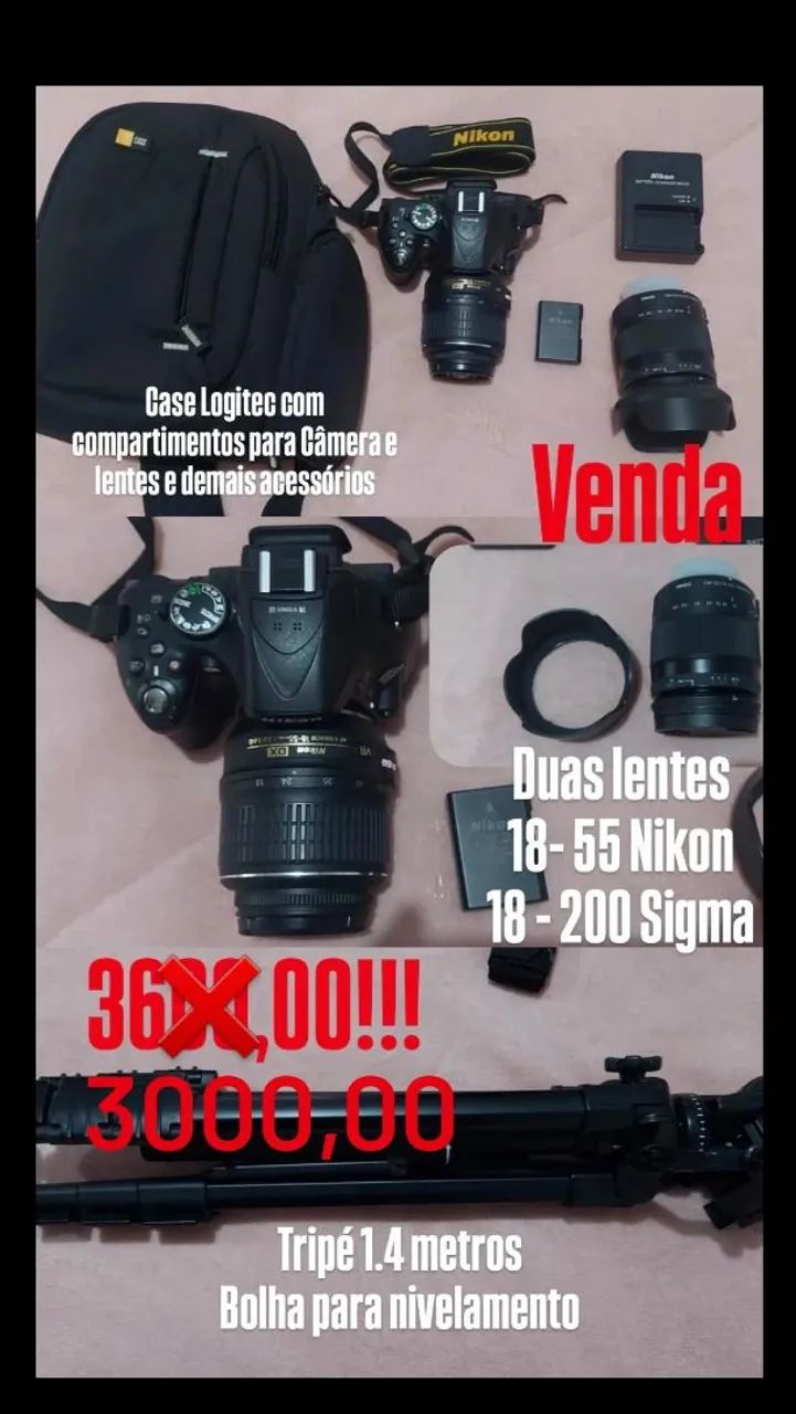 CAMERA NIKON D5200064290274702210120