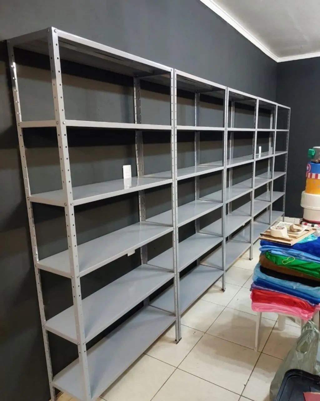 Estante de Aço Reforçada para Estoques e Garagens - Foto 3