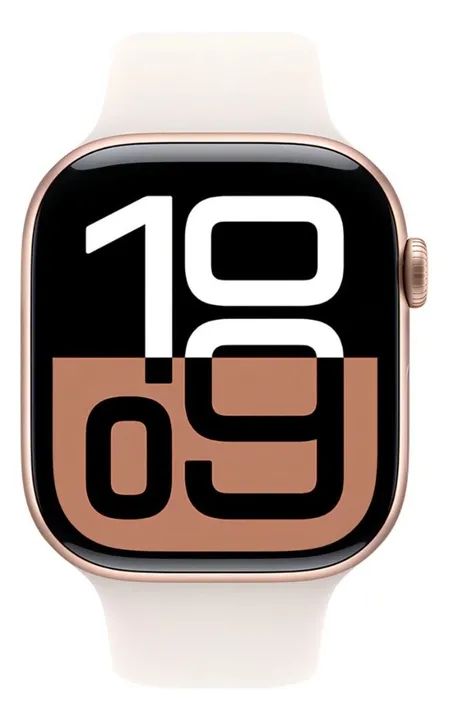 Apple Watch Series 10 de 42mm na Cor Rose Gold | Lacrado com Nota, Pronta Entrega - Foto 2