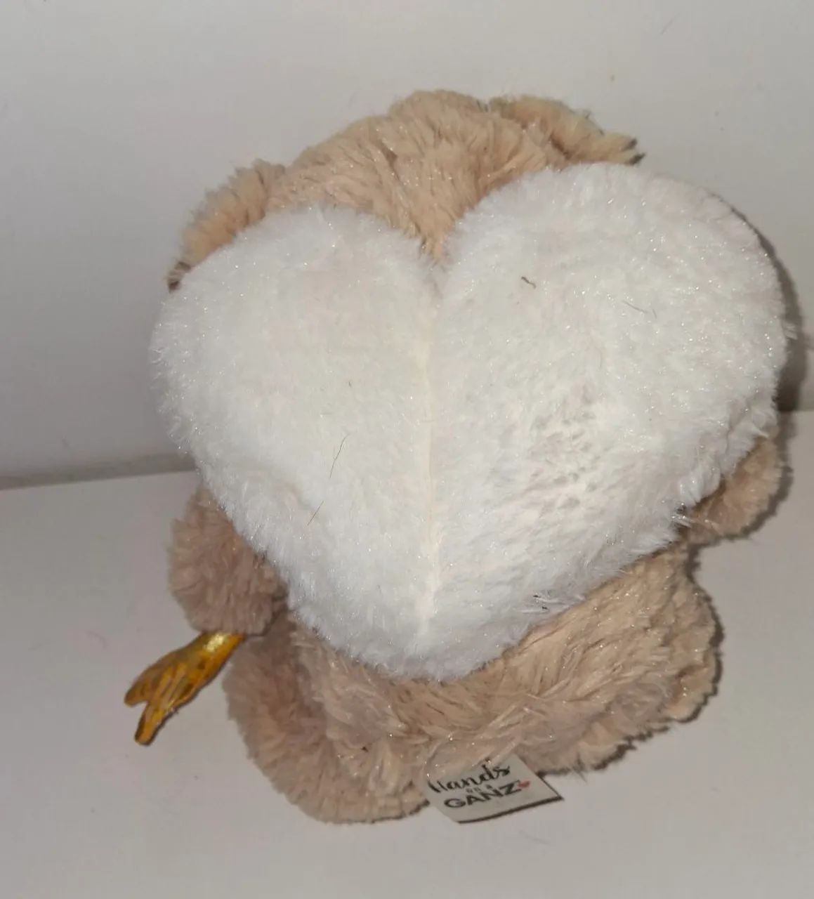Ursinho de pelúcia com coração XOXO. marca Hands GANZ. - Foto 5