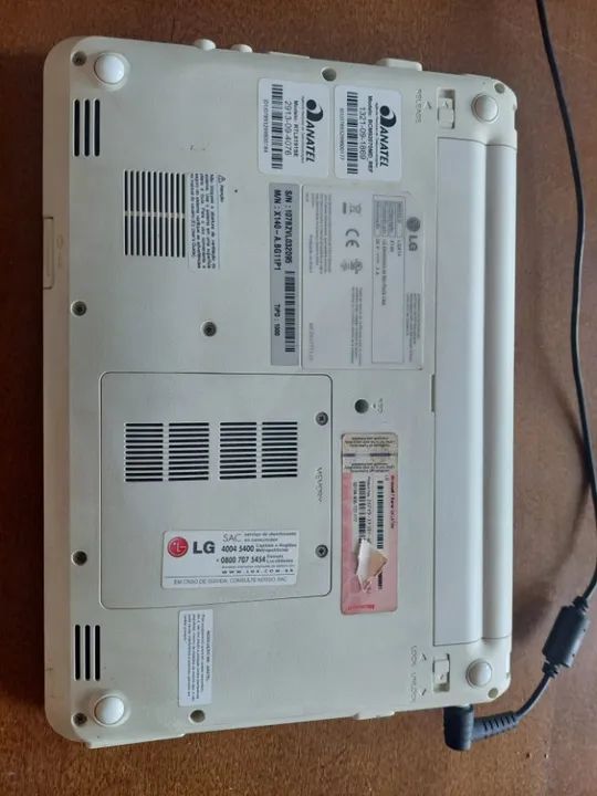 netbook lg x140 com caixa e funcionando - Foto 3