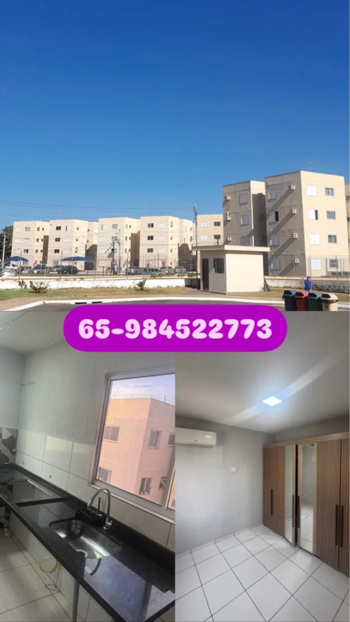 Apartamento quitado condomínio Santa Bárbara