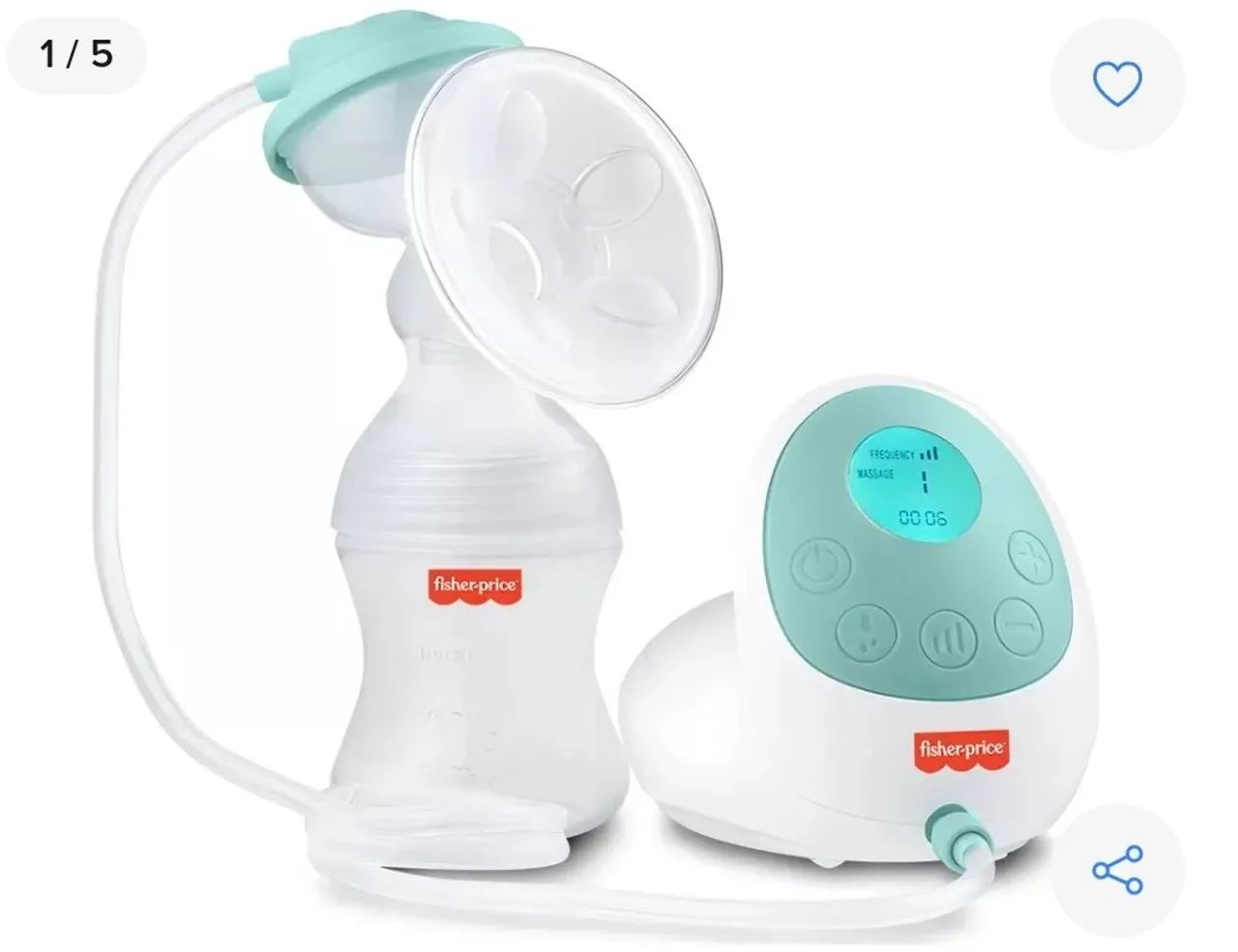 Bomba extratora de leite materno Fischer Price 