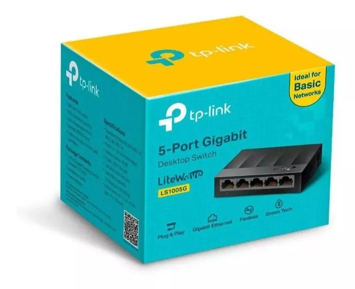 Switch Gigabit TP-Link 5 Portas LS1005G