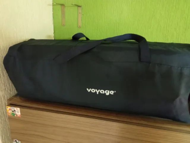 berço portatil voyage azul 